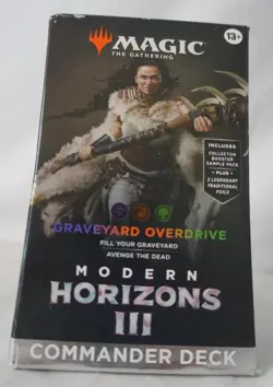MTG Modern Horizons 3 Graveyard Overdrive Commander Deck - Brand New Sealed - Image 1