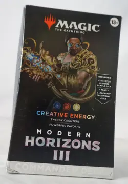 Magic The Gathering Modern Horizons 3 Creative Energy Commander Deck New Sealed - Image 1