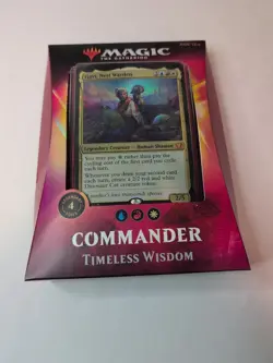 NEW Magic The Gathering Timeless Wisdom Commander Deck MTG - Image 1