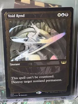 MTG Void Rend Streets of New Capenna 403 Foil Rare - Image 1