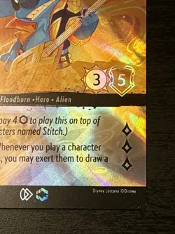 Stitch - Rock Star Lorcana Enchanted Set Champ Championship Foil Enchanted 30/P1 - Image 4