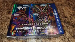 1x Commander Legends: Battle for Baldur's Gate: Collector Booster Box New Seal - Image 2