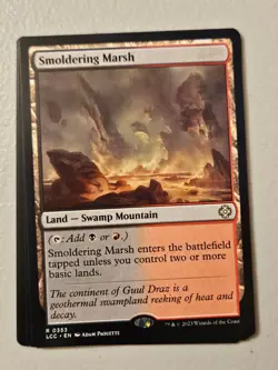 MTG | Smoldering Marsh (x4 Playset) | (NM) The Lost Caverns of Ixalan - Image 1
