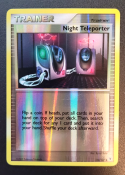 Pokemon TCG Supreme Victors Night Teleporter Reverse Holo 138/147 NM Condition - Image 1