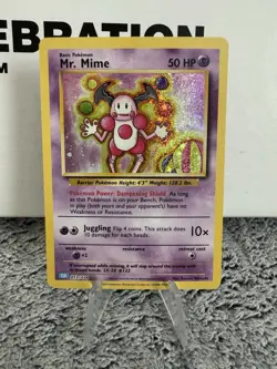 Pokemon Card - Mr. Mime 013/034 Trading Card Game Classic Holo NM - Image 1