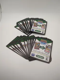 50 Pokemon TCG Scarlet & Violet Prismatic Evolutions Online Rewards Code Cards - Image 1