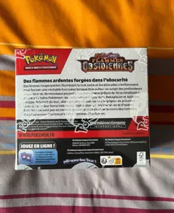 🇫🇷 Display Pokemon Ecarlate et Violet EV3 Flammes Obsidiennes Neuve et scellee - Image 3