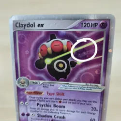 FULL SWIRL 🌀💫 LP Claydol ex Power Keepers 93/108 Holo Ultra Rare Pokemon Card - Image 1