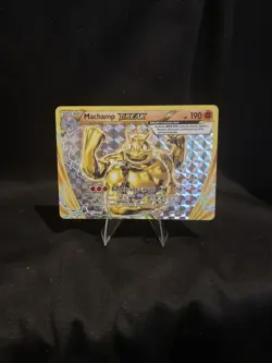 Pokemon XY EVOLUTIONS REVERSE MACHAMP BREAK HOLO RARE 60/108 - Image 1