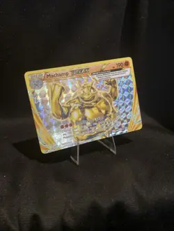 Pokemon XY EVOLUTIONS REVERSE MACHAMP BREAK HOLO RARE 60/108 - Image 2