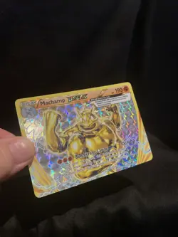 Pokemon XY EVOLUTIONS REVERSE MACHAMP BREAK HOLO RARE 60/108 - Image 3