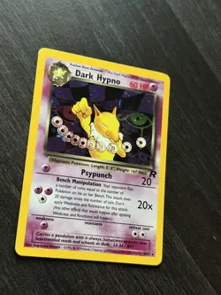 Dark Hypno 9/82 Holo - Team Rocket Set WOTC Pokemon 2000 - LP - Image 4