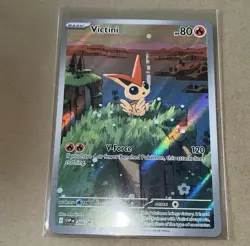 Victini SVP 208 Black Star Promo - Illustration Rare - Pokemon TCG Near MINT - Image 1