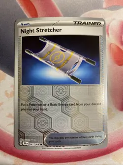 Pokemon - Night Stretcher 61/64 - Shrouded Fable Reverse Holo NM - Image 1