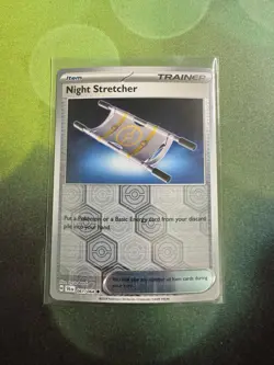 Pokemon - Night Stretcher 61/64 - Shrouded Fable Reverse Holo - Image 1