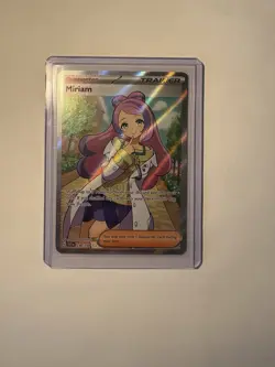 Pokemon TCG Miriam Scarlet & Violet Holo Ultra Rare, Near Mint, 238/198 2023 - Image 1