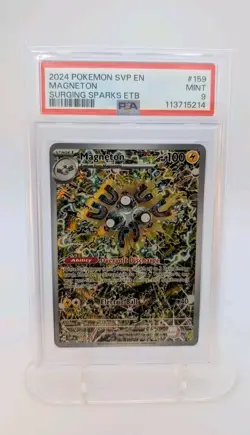 Magneton SVP 159 - Pokemon TCG - Surging Sparks Promo - PSA 9 - Image 1