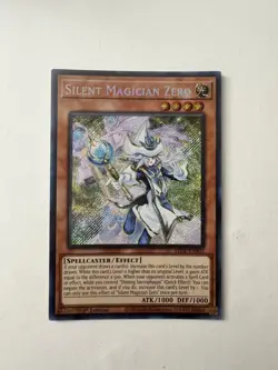 Yu-Gi-Oh! Silent Magician Zero - Secret Rare 1st Edition NM - LEDE-EN003 - Image 1