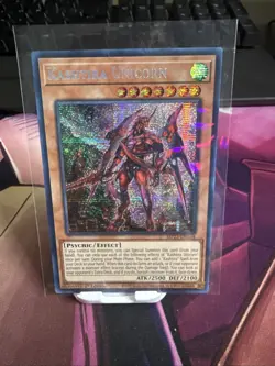 Yu-Gi-Oh Kashtira Unicorn MP23-EN164 Prismatic Secret Rare Mint 1st Edition - Image 1
