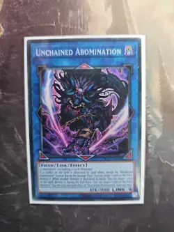 Unchained Abomination Yu-Gi-Oh! OP22-EN006 Super Rare - Image 1