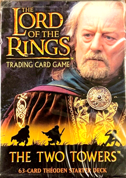 LORD OF THE RINGS TRADING CARD GAME THE TWO TOWERS THEODEN STARTER DECK *New* - Image 1