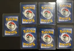 Pokemon Vintage Lot Of 7 Cards See Pics - Image 2