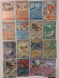 Pokemon Black Bolt/White Flare Card Lot Master Ball, Ex, Full Art Holo Energy 48 - Image 1