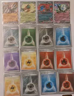 Pokemon Black Bolt/White Flare Card Lot Master Ball, Ex, Full Art Holo Energy 48 - Image 2