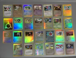 Lot Of 27 Vintage Pokemon Holo And Reverse Holo Cards - Image 1