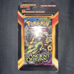 XY Ancient Origins Hanger Sleeved Booster Pack Groundon Plus 5 Extra Cards - NEW - Image 1
