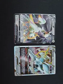 Pokemon Arceus VSTAR 123/172 & Arceus V 122/172 Metal Cards Promo - Image 1