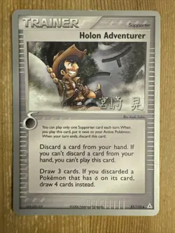 Holon Adventurer 85/110 - NM 2007 World Championships - Pokemon TCG Card - Image 1