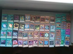 Yugioh 80 Card lot bundle includes rareU shiny stuff, exact as pictured YUG8 - Image 1