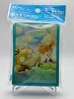 Misty & Psyduck Pokemon TCG Card Sleeves 64ct Japan Exclusive Pokemon Center - Image 1