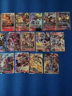 Digimon TCG Lot (Red Cards) - R, SR, SEC, Alts! - Image 3