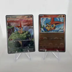 Victini 208 Sv: Scarlet & Violet Promo Cards Holo + Bonus Pokeball Victini 012 - Image 1