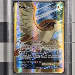 Pidgeot EX Miscut Error PSA 9(MC) Pokemon Card Evolutions 104/108 - Image 2
