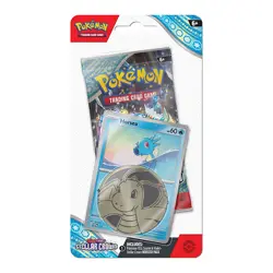 Pokemon Cards - S&V: Stellar Crown - HORSEA BLISTER PACK (1 Booster, 1 Coin+) 820650853319 - Image 1