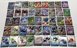 Lot of V, VStar, and VMax Pokemon Trading Cards - Image 1