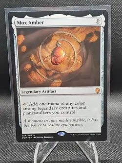 Mox Amber Dominaria Magic the Gathering Card NM Condition - Image 1