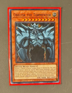 Yugioh - Obelisk the Tormentor Ultra Rare 1st Edition - EGO1-EN001 NM - Image 1