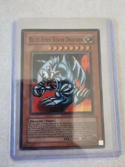yugioh Blue-Eyes Toon Dragon DB1-EN066 SUPER RARE near mint - Image 1