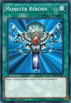 1x (P) Monster Reborn - LEHD-ENA23 - Common - 1st Edition YuGiOh - Image 1