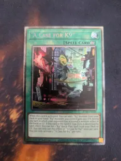 A Case For K9 Starlight Rare | JUSH-EN040 | Justice Hunters | Yu-Gi-Oh! | NM - Image 1