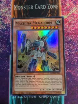 Yu-Gi-Oh! Machina Megaform NECH-ENS06 Limited Super Rare NM - Image 1