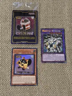 Yu-Gi-Oh! Lot Dracotail Arthalion Starlight Rare, Cupsy Yummy Field Center, Etc - Image 1