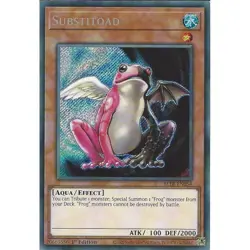 Substitoad Yu-Gi-Oh! BLTR-EN054 1st Secret Rare - Image 1