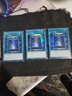 3x Book of Moon 1st Edition Ultra Rare RA02-EN050 Yu-Gi-Oh! - Image 1