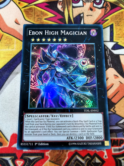 Ebon High Magician tdil-en052 1st Edition (NM+) Super Rare Yu-Gi-Oh! - Image 1