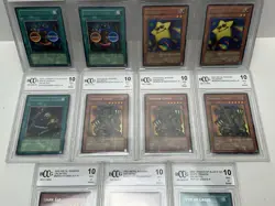 Yugioh Pot Of Greed Sword & Shield Sanga Dark Elf BCCG 10 Lot of 11x LOB MRD - Image 2
